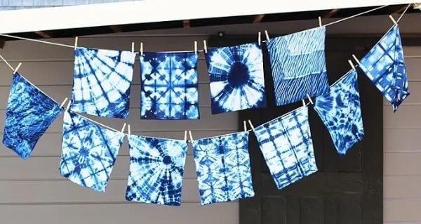 Learn To Make Shibori Fabric Napkins Tutorial