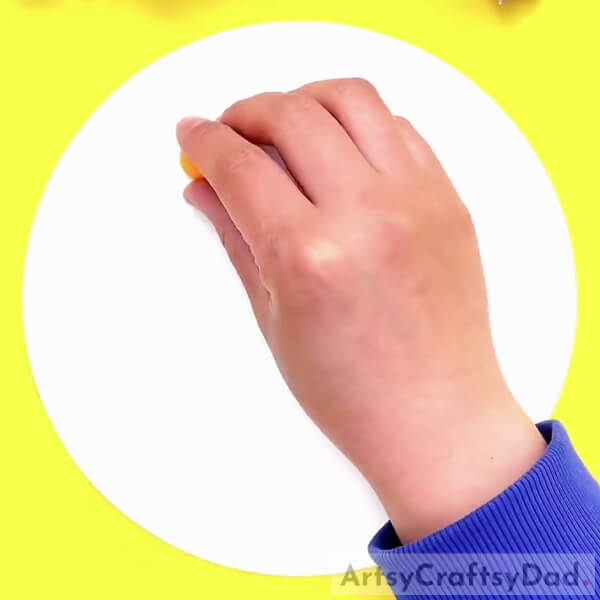 Making A Clay Ball - Making Miniature Clay Chickens for the Garden