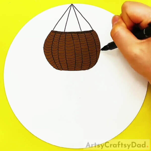 Completing Detailing The Pot-Creating a Plant Pot Artwork for Children