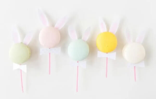 How to Make Bunny Creative Ear Macarons