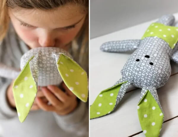 How To Make Stuffed Cute Bunny For Kids