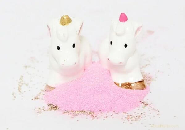 How To Make Unicorn Glitter Shakers