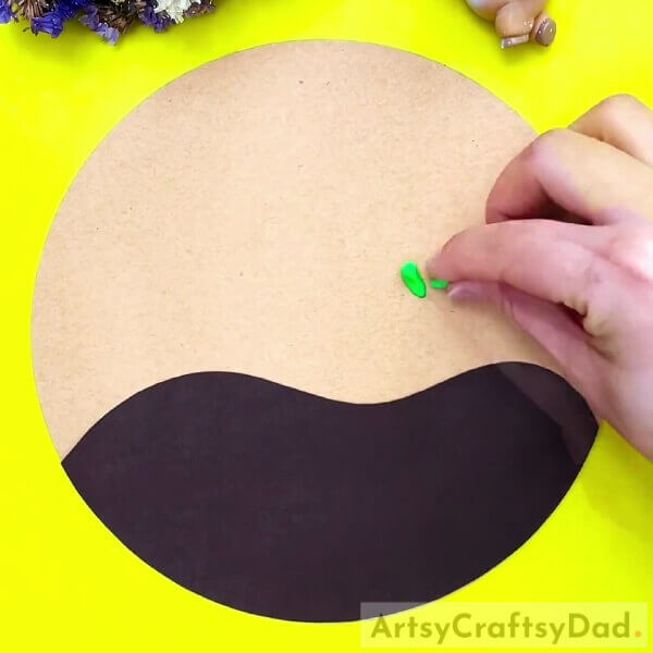 Making Tiny Clay Drop Shapes-A Guide For Kids to Grow Seeds with Clay 