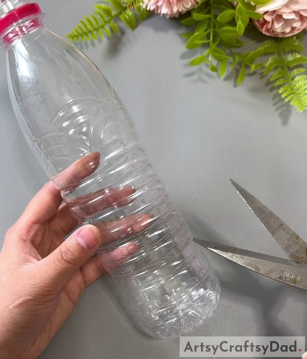 Cutting The Plastic Bottle-DIY Fruit Foam Net and Plastic Bottle Basket