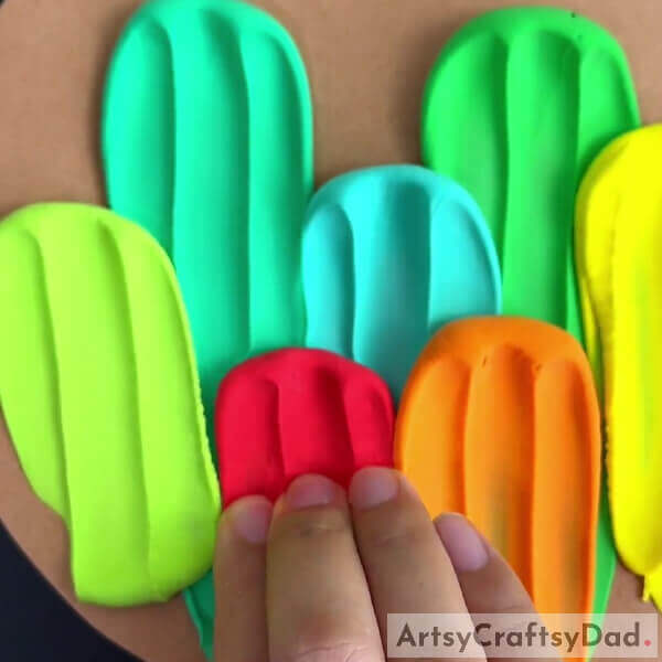 Making More Cactuses- Impressive Multicolored Clay Cacti Arts And Crafts Lesson For Youngsters