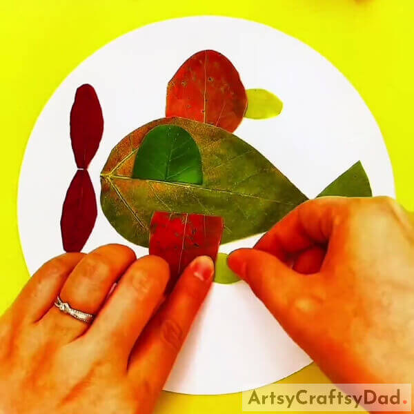 Making The Plane's Engine - A Tutorial for Constructing Leaf Planes with Kids