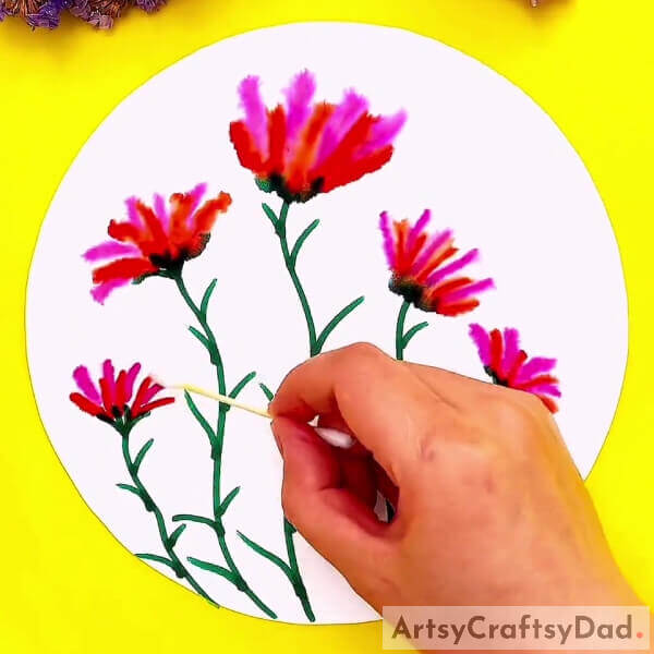 This Is The Final Look Of Your Wildflower Garden! - A Guide to Drawing Wildflowers with a Pen for Youngsters 