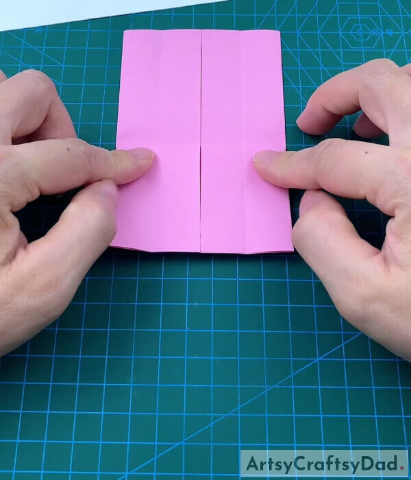 Unfold the Horizontal Fold - A tutorial for kids on how to make a paper bed and pillow with origami
