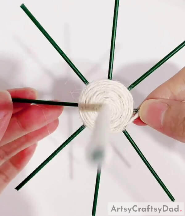 Wrap It Further - Learn the art of thread weaving to make a decorative umbrella