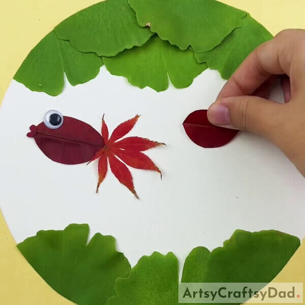 Another Fish- Creating a Fish Made of Leaves in Water Tutorial