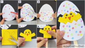 Chick Hatch Fun Paper Craft Tutorial For Kids