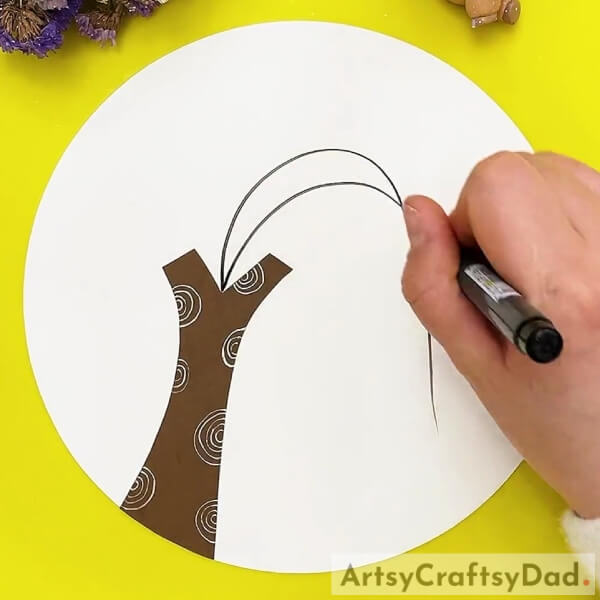 Drawing Falling Branches- How To Construct A Paper And Clay Tree For Starters