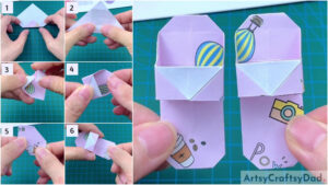 Flip Flops: Paper Origami Craft Tutorial For Kids