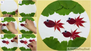 Leaf Fish Swimming Underwater Craft Tutorial