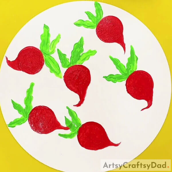Making Leaves To All The Turnips- A how-to on creating artwork with a turnip stamp for novices