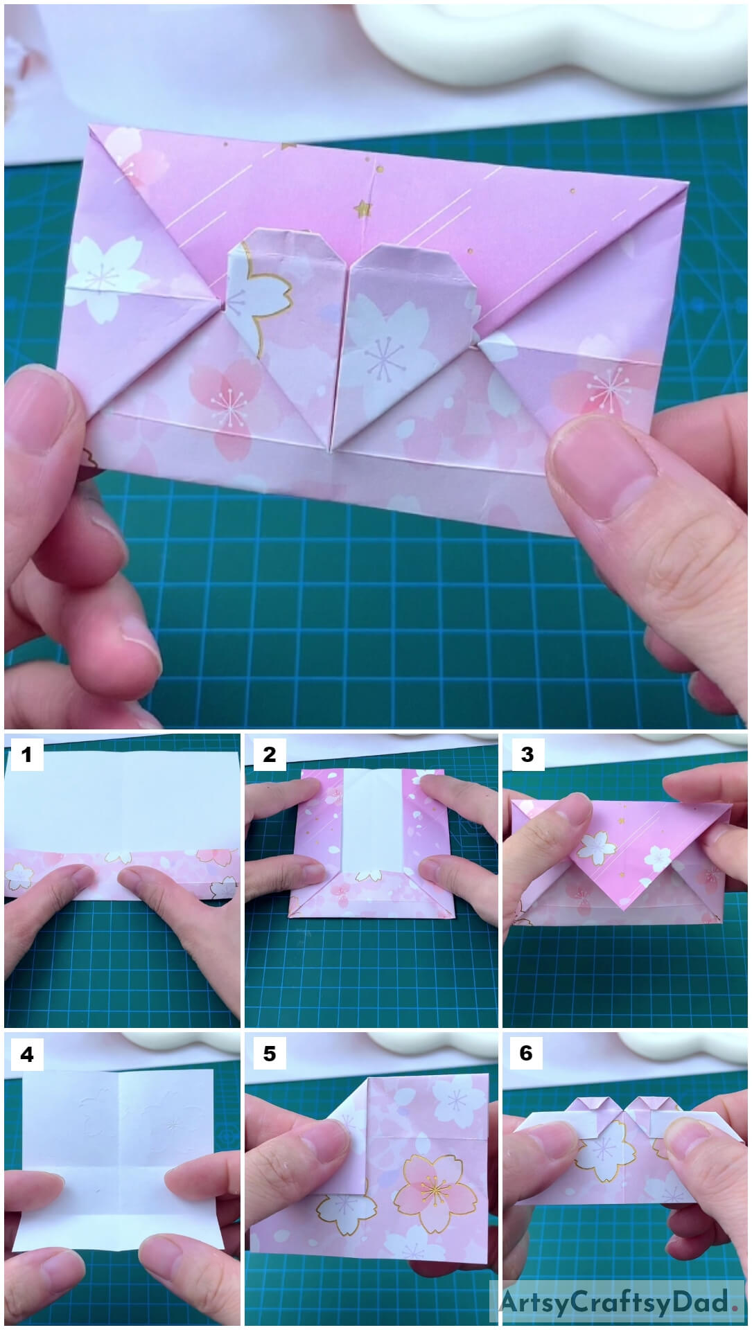 Origami Love Letter Tutorial: Valentine Craft
