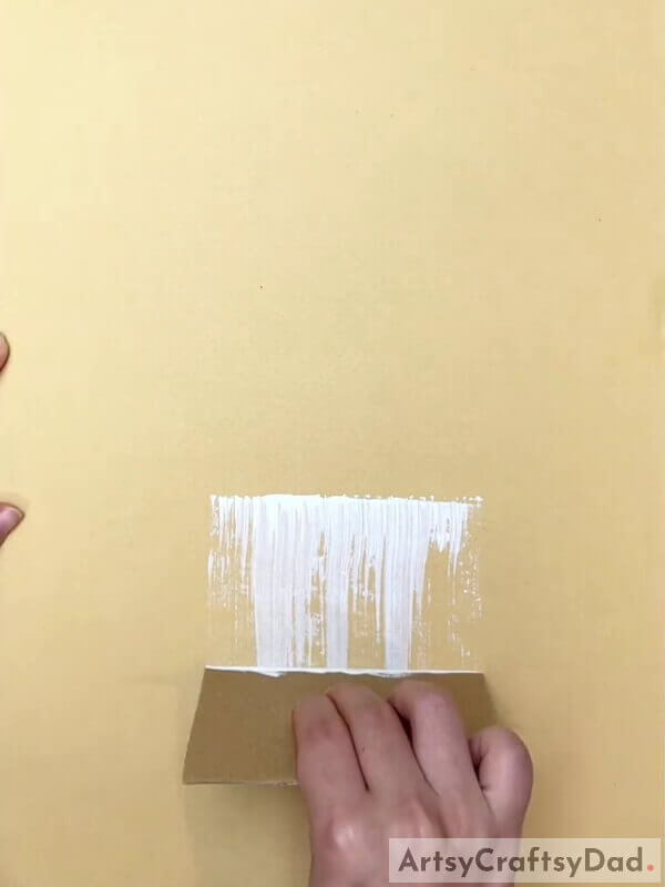 Painting A White Rectangle- Painting a Gorgeous Rose Vase - Simple Steps for Kids 
