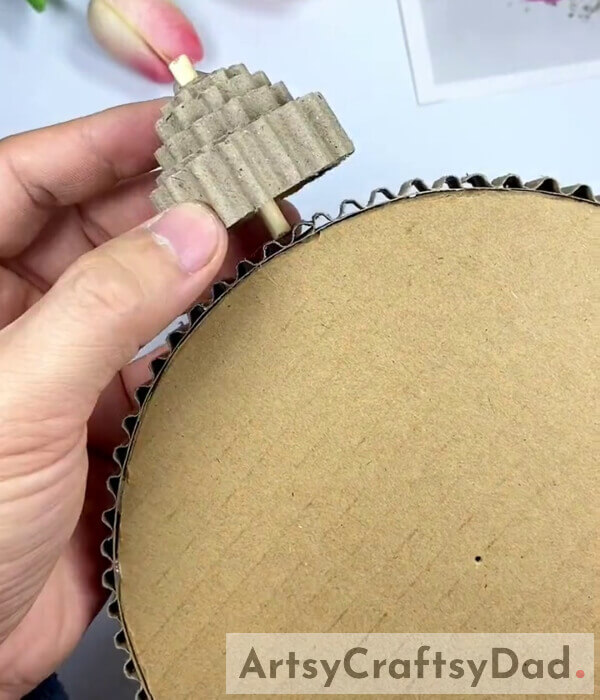 Bell of the Clock - Easy Steps for Kids to Create a Cardboard Alarm Clock Model 