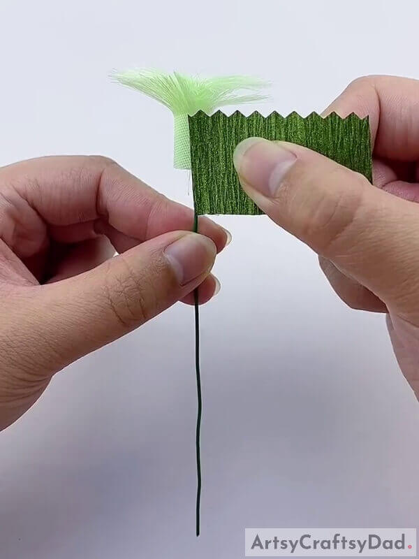 Cut a Strip - Crafting Flowers with Ribbons for Kids 