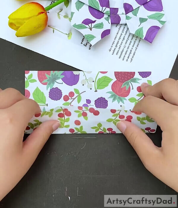 Fold Forward - Kids Can Make A Bow With Origami