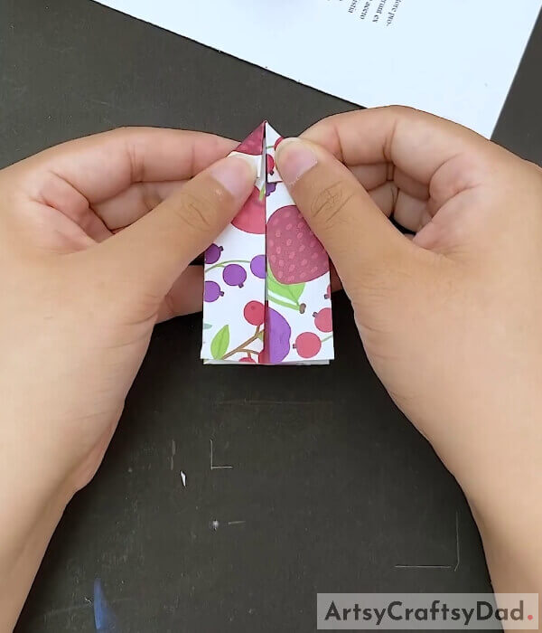 Fold From The Crease - How To Create A Bow Out Of Paper For Kids
