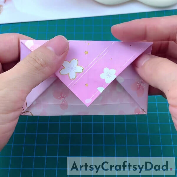Fold From The Top - Valentine's Day Origami Love Letter Making Tutorial