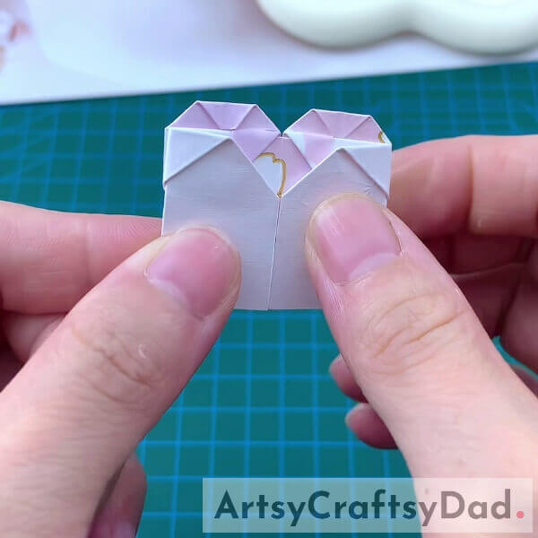 Fold The Flaps - Valentine Craft: Tutorial for an Origami Love Letter 