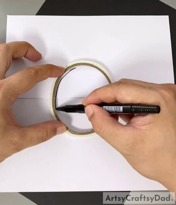 Make an oven on the folded sheet - A Tutorial For Beginners On How To Draw While Having A Blast With Lemons