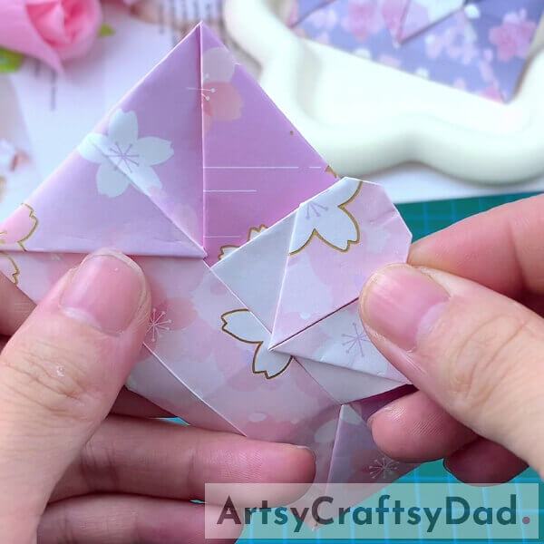 Secure The Folds - Create an Origami Love Letter this Valentine's Day with this easy tutorial 