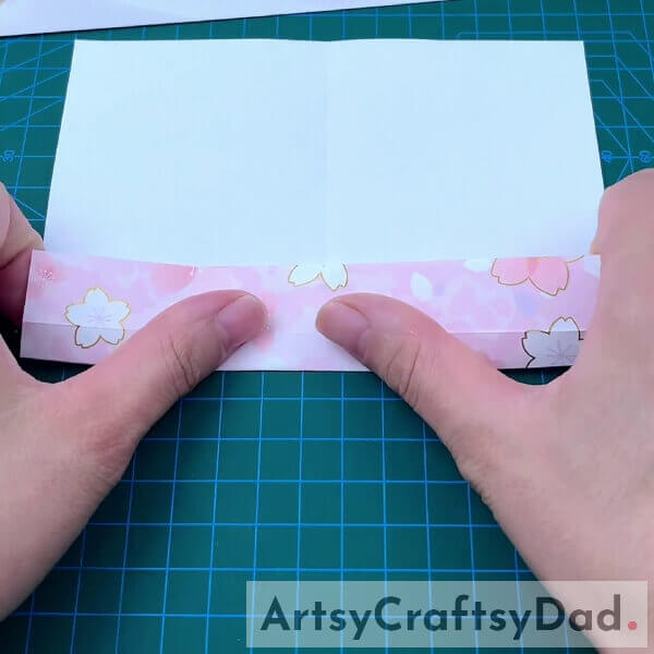Third Fold - Learn to Create an Origami Love Letter for Valentine's