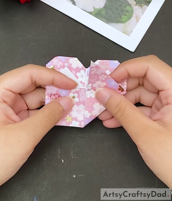 Turn, Rotate and Fold - Crafting Heart with Origami Paper - A Guide for Kids