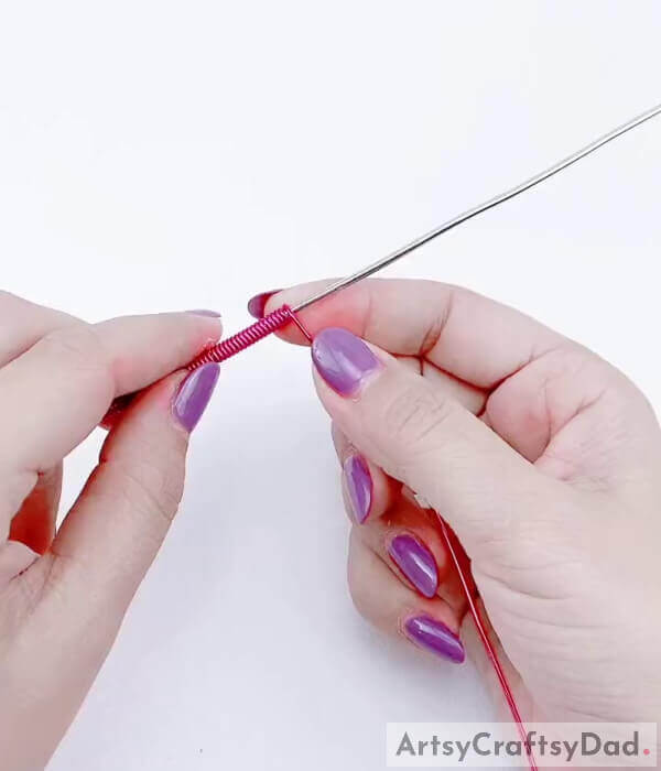 Wrap The Thin Wire - Learning to form wire into decorative shapes
