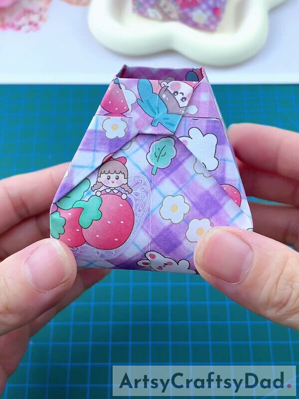 Paper Organizer/Keeper Origami Craft Tutorial - Tutorial for Crafting a Paper Organizer/Keeper with Origami 