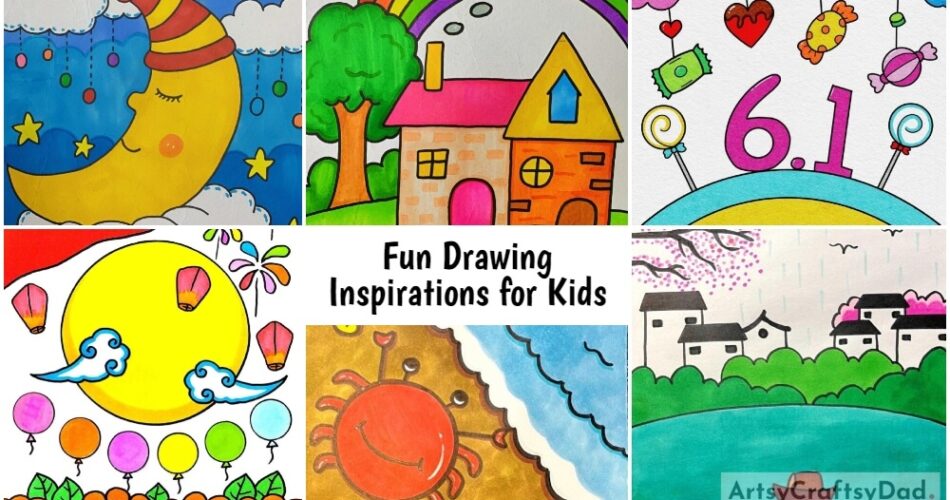 Fun Drawing Inspirations for Kids and Elders