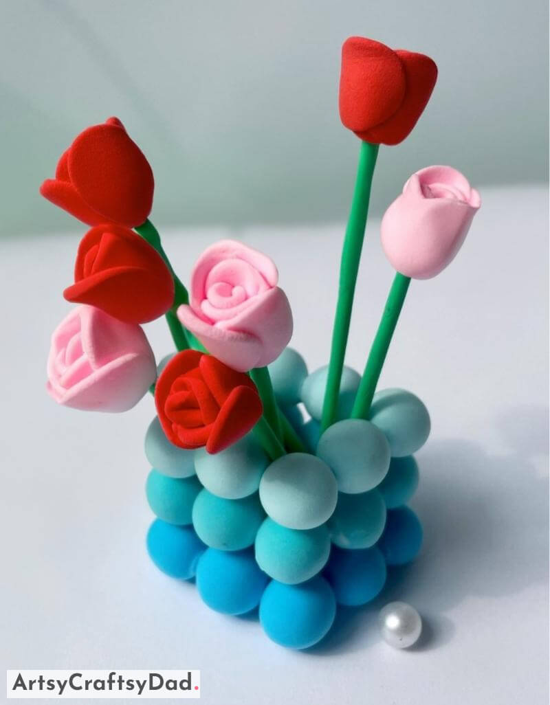 Amazing Clay Roses Craft Activity for Kids A Fun Art Project for Kids with Clay Roses