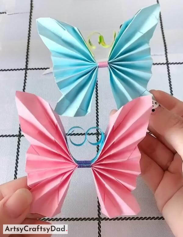 Attractive Paper Butterfly Craft for Younger Ones - Inspire kids to be creative with paper craft projects 