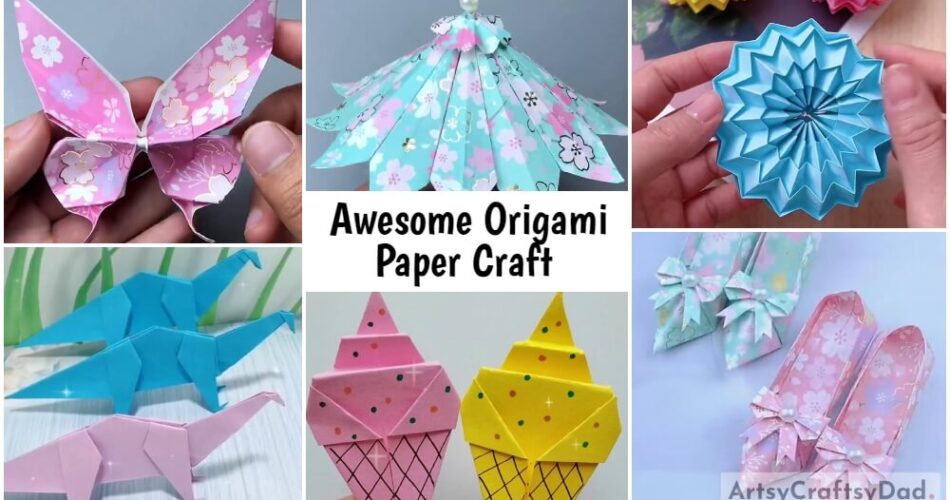 Awesome Origami Paper Craft Projects For Kids