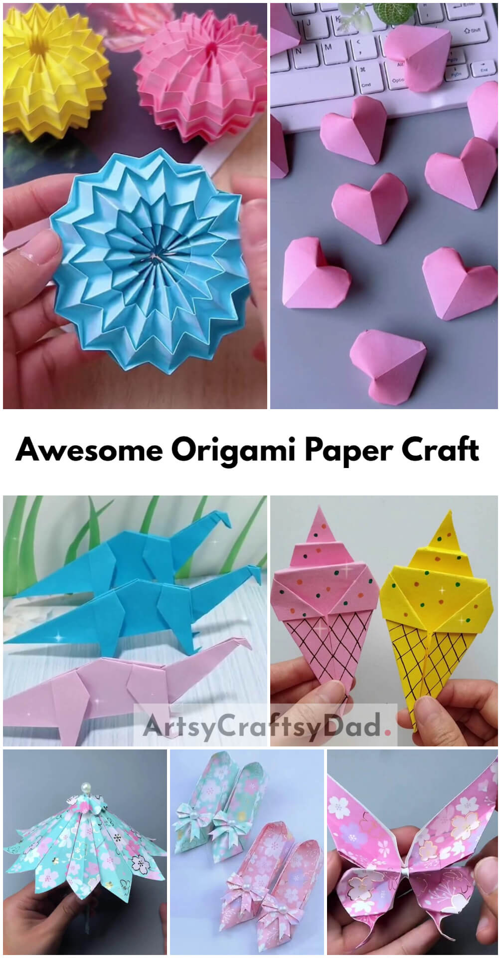 Awesome Origami Paper Craft Projects For Kids