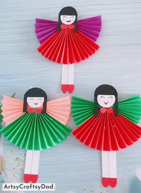 Charming Paper Doll Craft Ideas for Children - Get creative with paper craft projects with the kids 