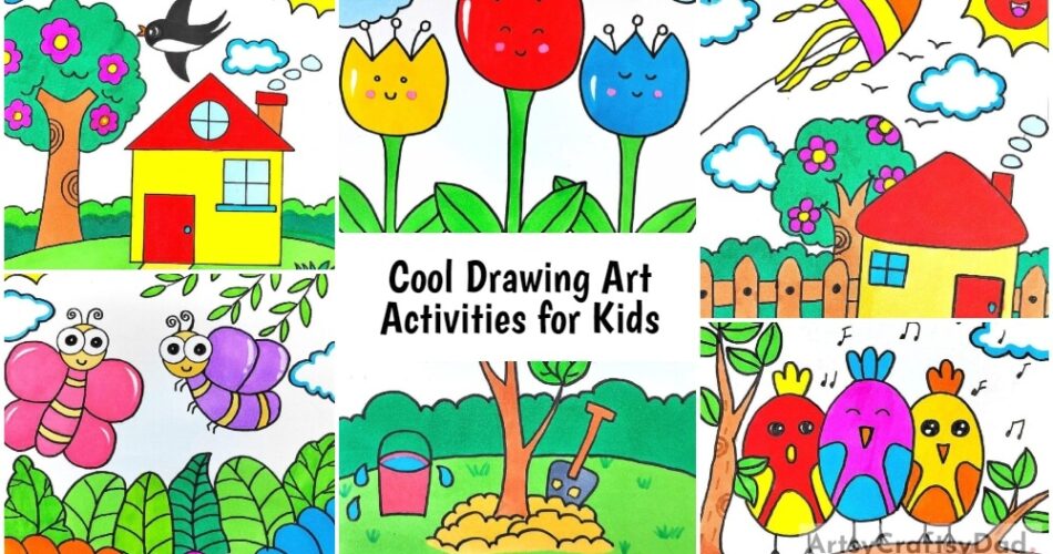 Cool Drawing Art Activities for Kids