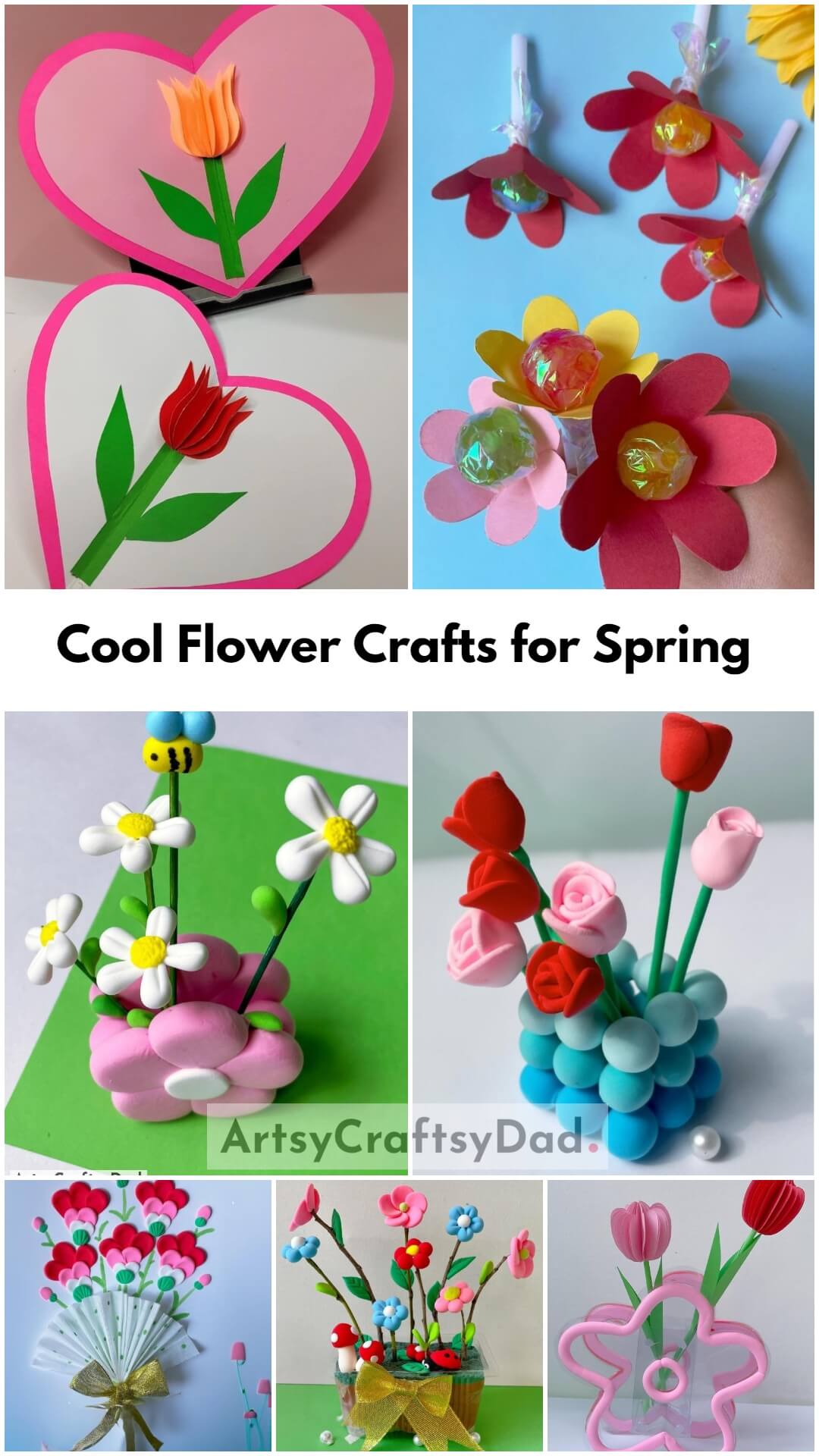  Cool Flower Crafts for Spring Projects