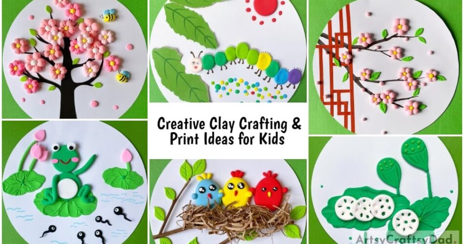 Creative Clay Crafting & Print Ideas for Kids to Enjoy
