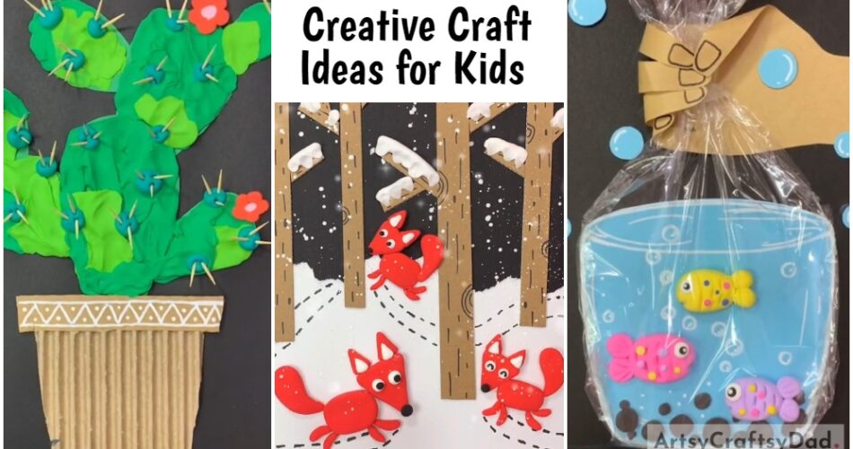 Creative DIY Clay Art & Craft Ideas for Kids
