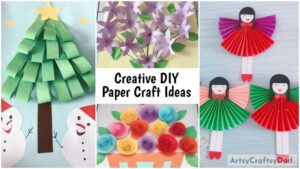 Creative DIY Paper Craft Ideas For Kids