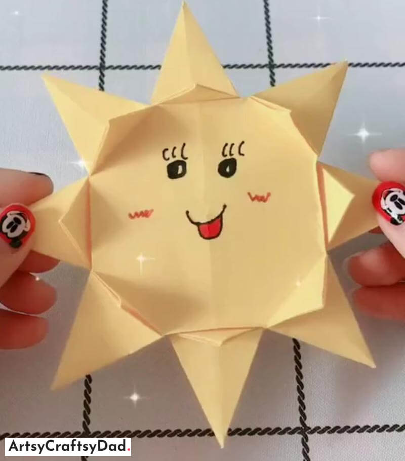 Creative Paper Sun Art and Craft Idea - Enjoyable and plain paper tasks for small ones 