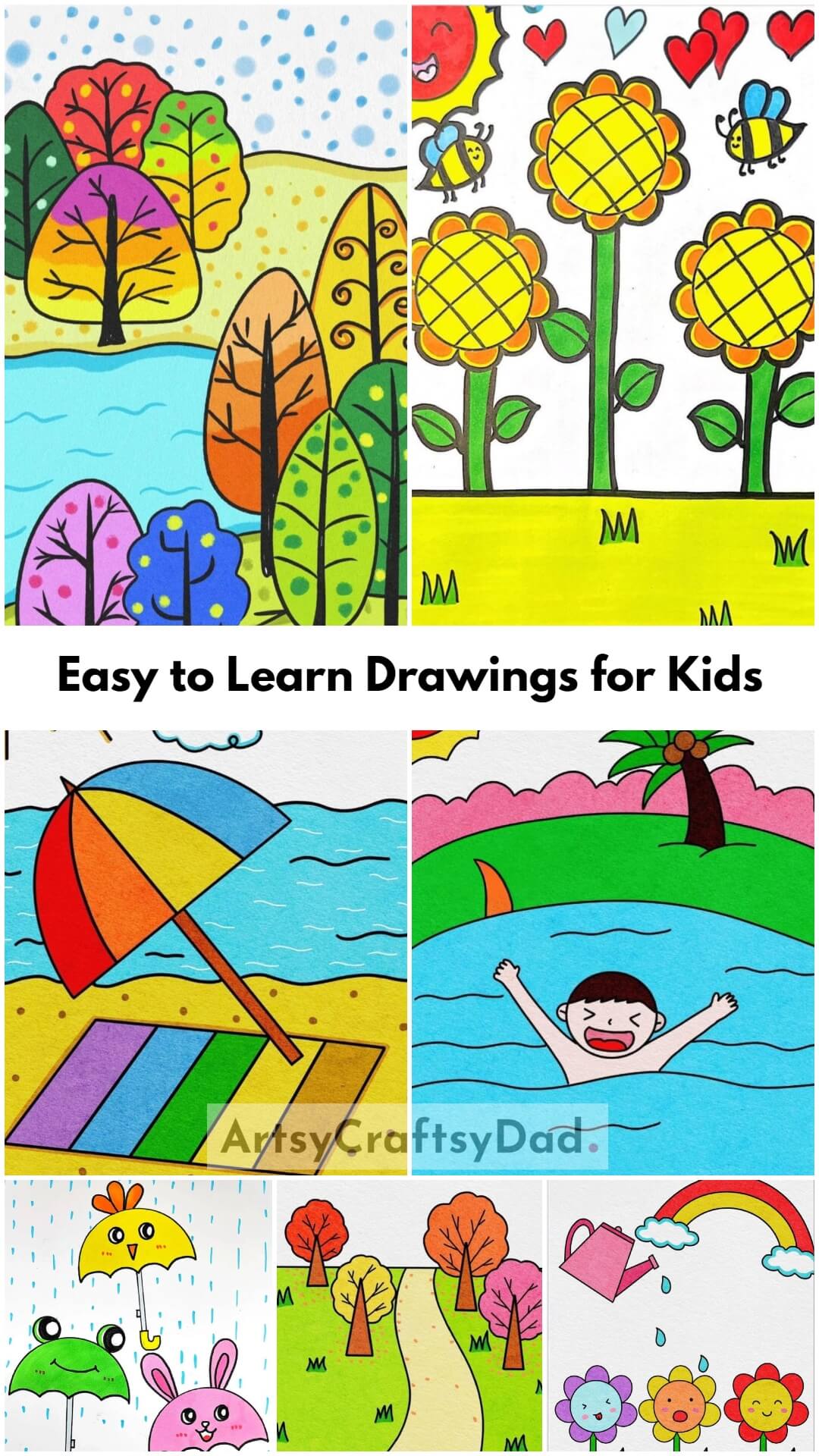 Easy to Learn Drawings for Kids