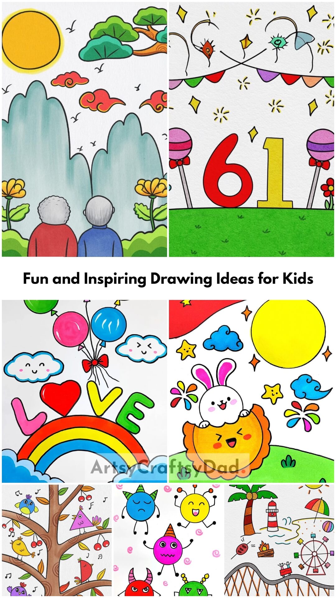 Fun and Inspiring Drawing Ideas for Kids