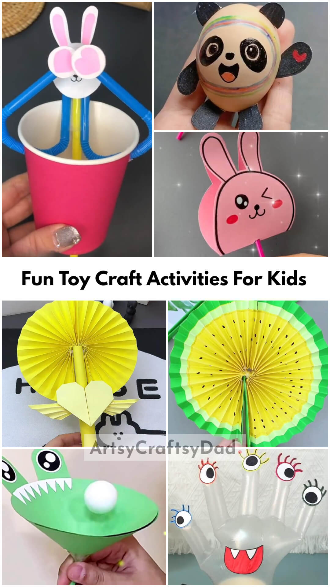 Fun Toy Craft Activities For Kids