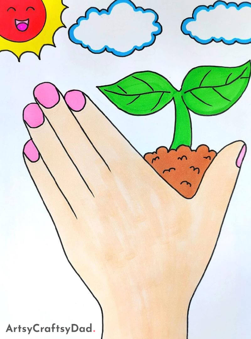 Grow Plant Drawing Idea for Kids - Strategies to make a positive impression on the drawing instructor