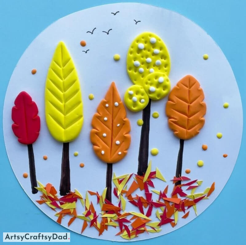 Lovely Autumnal Leaf and Tree Art - Fabricate Unrivaled and Charming Floral Handiworks 